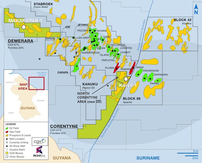 Frontera, CGX to Spud Wei-1 Offshore Guyana by January | Hart Energy